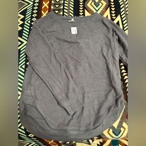 Maurice’s oversized long sleeve shirt